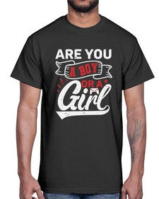 Are you a boy or a girl 2#- video games- Cotton Tee