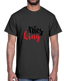 Aries king 96#- aries- Cotton Tee