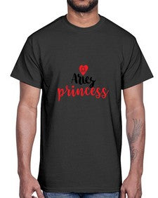 Aries princess 98#- aries- Cotton Tee