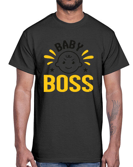Baby Boss Style 22#- baby shower- Cotton Tee