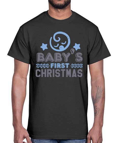 Baby First Christmas Style 25#- baby shower- Cotton Tee