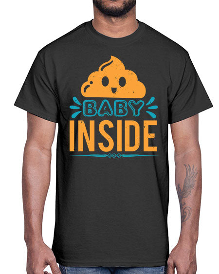 Baby Inside Style 26#- baby shower- Cotton Tee