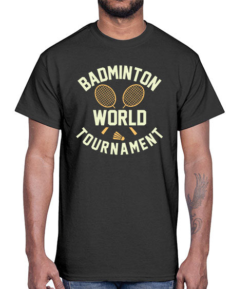 Badminton 1449#- badminton- Cotton Tee