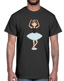 Ballerina 58#- ballet- Cotton Tee