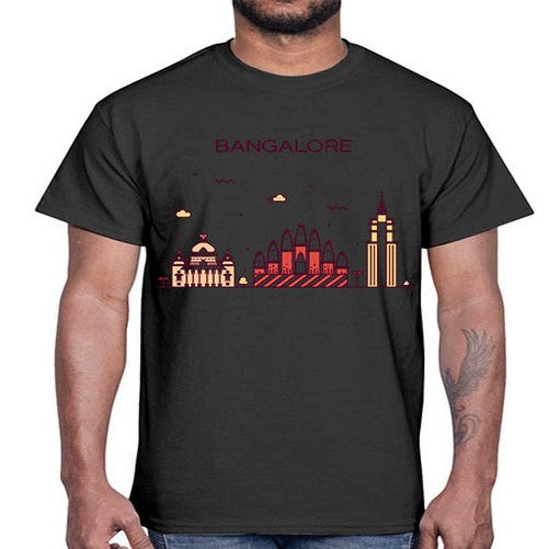 Bangalore 401#- cities- Cotton Tee