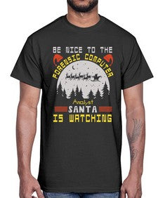 Be nice to the forensic computer analyst 32#- computer- Cotton Tee