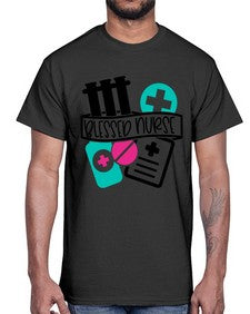 Blessed Nurse Style Style 627#- nurse- Cotton Tee