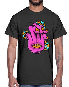 Bored high five 23#- cartoon general- Cotton Tee