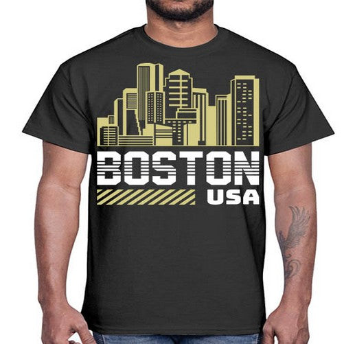 Boston 480#- cities- Cotton Tee