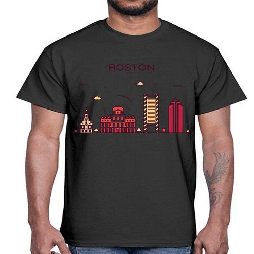 Boston 481#- cities- Cotton Tee