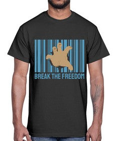Break the Freedom 25#- internet- Cotton Tee