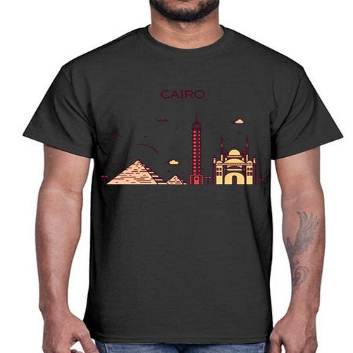 Cairo 529#- cities- Cotton Tee