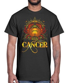 Cancer 163#- cancer- Cotton Tee