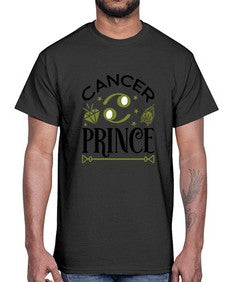 Cancer prince 159#- cancer- Cotton Tee