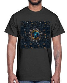 Capricorn Straight 184#- capricorn- Cotton Tee