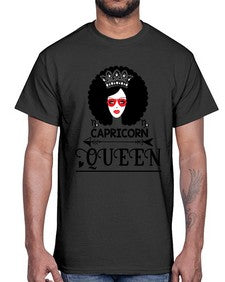 Capricorn queen 197#- capricorn- Cotton Tee