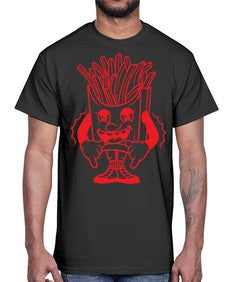 Charming friends 74#- cartoon food- Cotton Tee