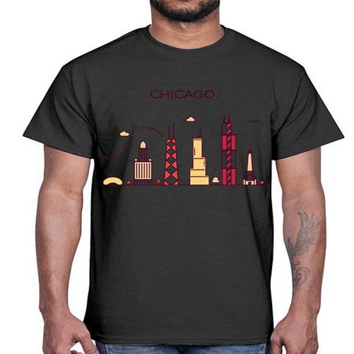 Chicago 572#- cities- Cotton Tee