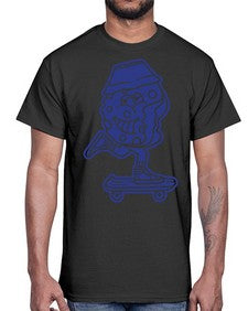 Cookies skating 75#- cartoon food- Cotton Tee