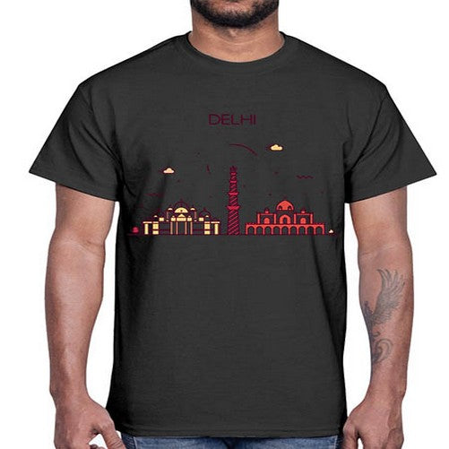 Delhi 656#- cities- Cotton Tee