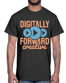 Digitally Forward Creative 17#- internet- Cotton Tee