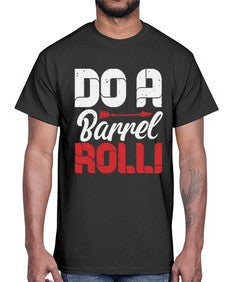 Do a barrel roll 4#- video games- Cotton Tee