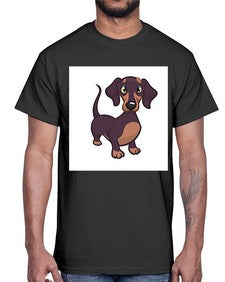 dog 113#- dogs- Cotton Tee