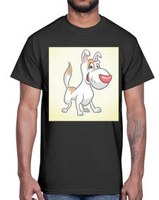 dog 114#- dogs- Cotton Tee