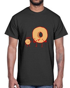 Donuts 5#- cartoon food- Cotton Tee