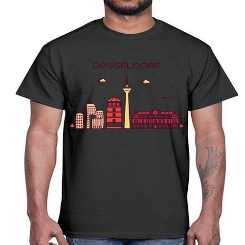 Dusseldorf 698#- cities- Cotton Tee