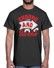 Endure and survive 10#- video games- Cotton Tee