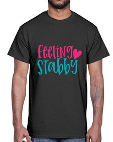 Feeling Stabby Nurse Style 780#- nurse- Cotton Tee