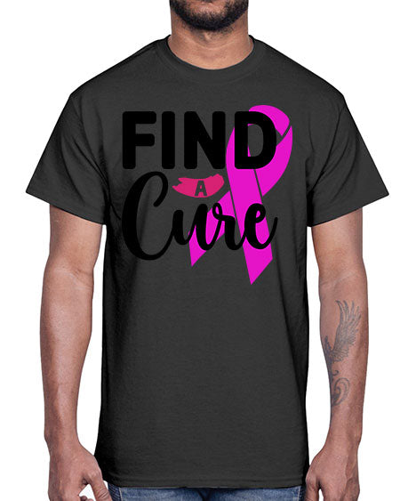 Find a Cure 26#- breast cancer- Cotton Tee