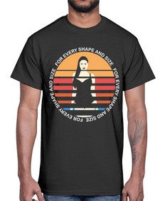 For Every Shape and Size 220#- yoga- Cotton Tee