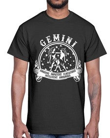 Gemini 10#- gemini- Cotton Tee