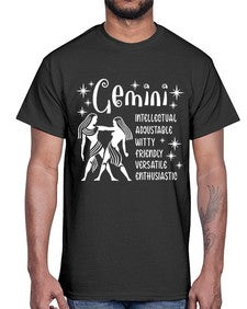 Gemini 221#- gemini- Cotton Tee