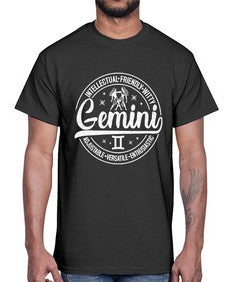 Gemini 226#- gemini- Cotton Tee