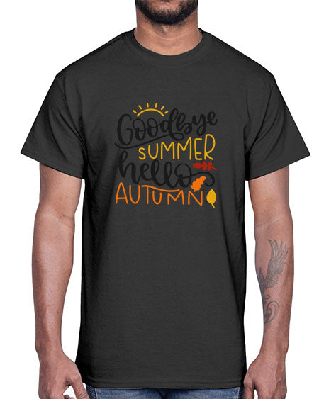 Goodbye summer hello autumn 99#- summer- Cotton Tee