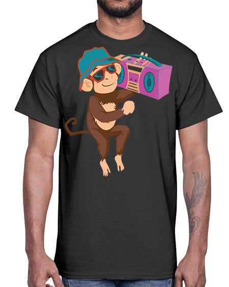 Hiphop Monkey 6#- monkey- Cotton Tee