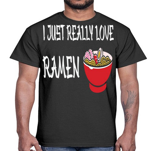 I Just Love Ramen Japanese Anime 238#- anime- Cotton Tee