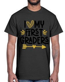 I Love My First 365#- first grade- Cotton Tee