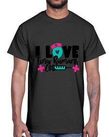 I Love Tiny Humans Style Style 904#- nurse- Cotton Tee