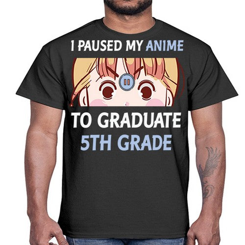 I Paused My Anime To Anime 243#- anime- Cotton Tee