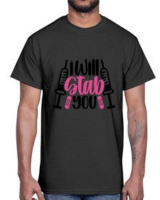 I Will Stab You Style Style 930#- nurse- Cotton Tee