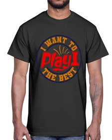 I want to play the best 112#- chess- Cotton Tee