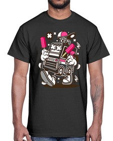 Ice Cream Truck 1173#- ice cream- Cotton Tee