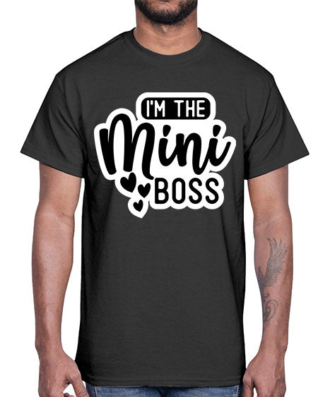 Im The Mini Boss 350#- baby- Cotton Tee