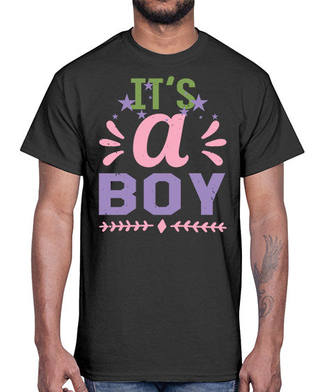 Its a boy Style 131#- baby shower- Cotton Tee