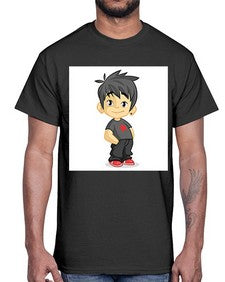 Kid 149#- cartoon general- Cotton Tee