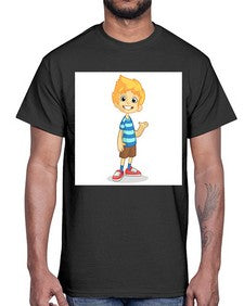Kid 151#- cartoon general- Cotton Tee